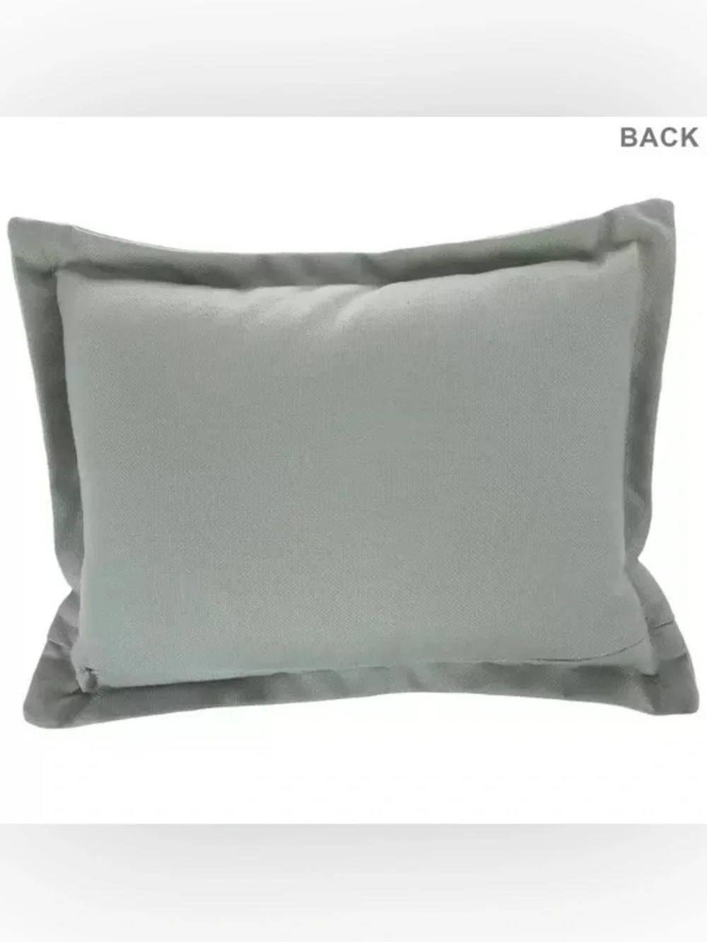 Muted Green & Cream Duck Pillow